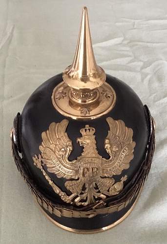Going to acquire this one, A Pickelhaube too good to be true?