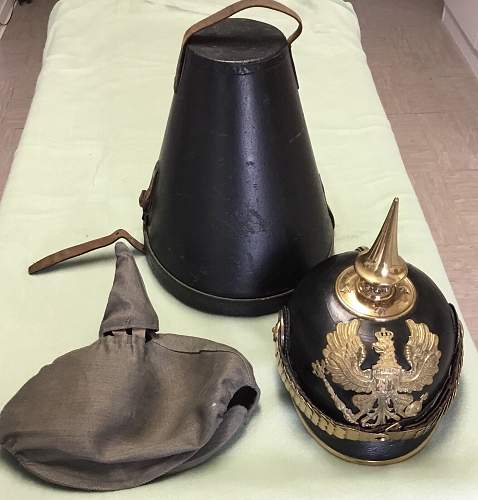 Going to acquire this one, A Pickelhaube too good to be true?