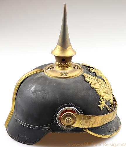 Prussian officers pickelhaube for review