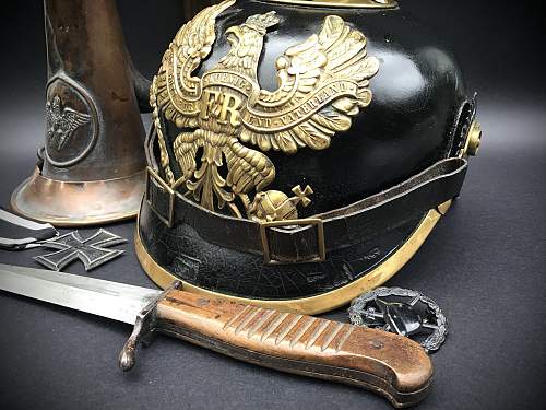 Prussian Enlisted Man’s Pickelhaube