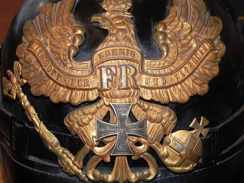 M1915 Prussian Reserve Army  Pickelhaube