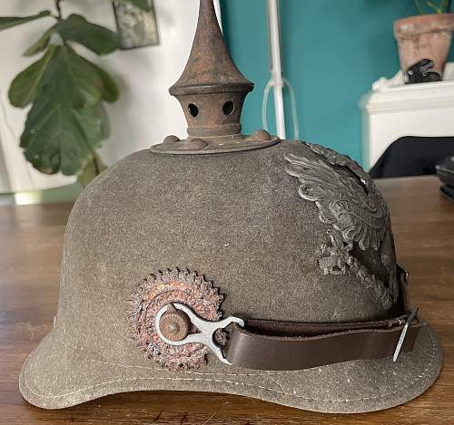 Ersatz Pickelhaube - restoration