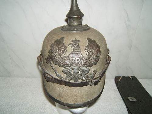 Ersatz Pickelhaube - grey M15