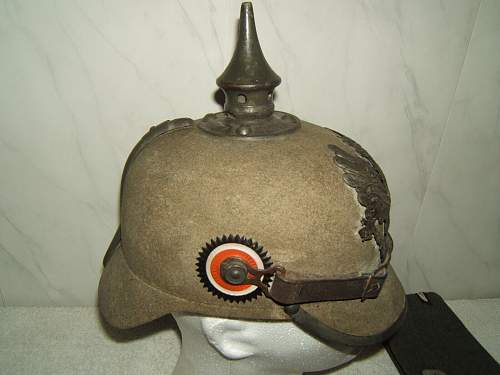 Ersatz Pickelhaube - grey M15