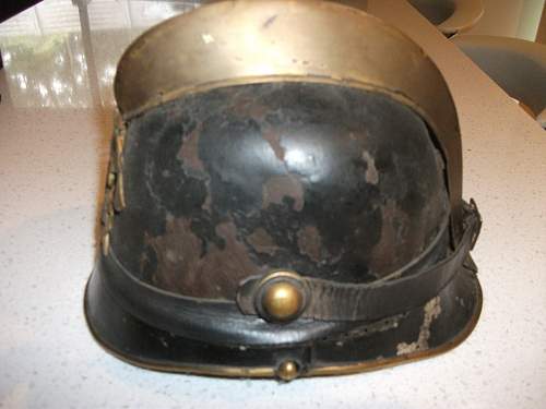 WW1 Fireman helmet