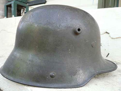 WW1 German Helmet and belt