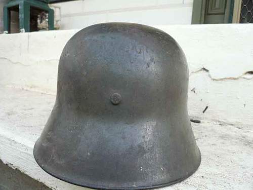 WW1 German Helmet and belt