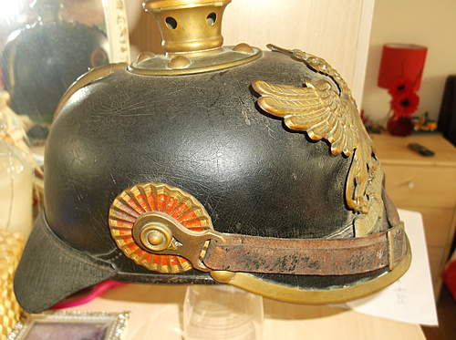 baden pickelhaube help needed