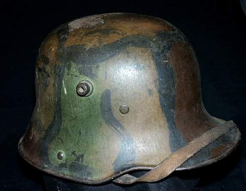 German Camo Helmet