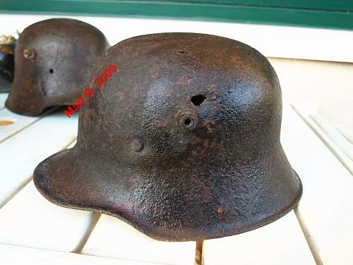 Relic german M16 camo helmet