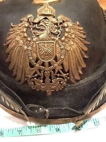 pickelhaube authentic?