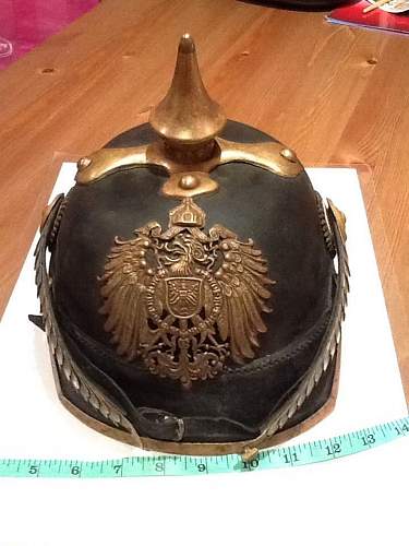 pickelhaube authentic?