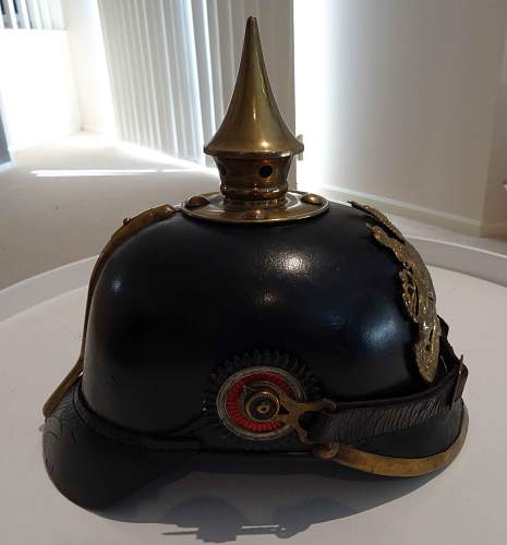 Thoughts on this pickelhaube? Bavarian I believe