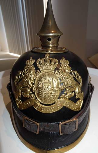 Thoughts on this pickelhaube? Bavarian I believe