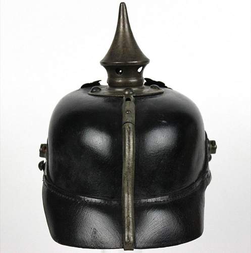 WWI German Prussian Infantry Enlisted M1915 Pickelhaube