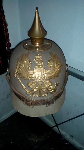 Ersatz model 1895 infantry pickelhaube - any thoughts?