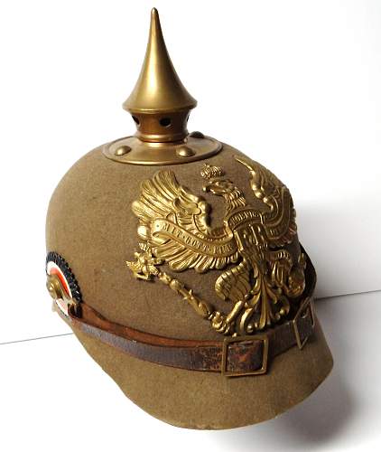 Ersatz model 1895 infantry pickelhaube - any thoughts?