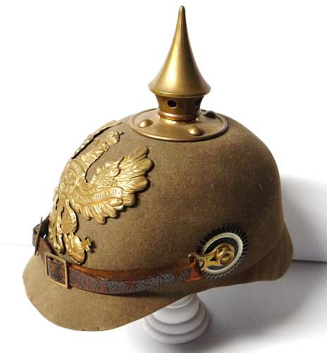 Ersatz model 1895 infantry pickelhaube - any thoughts?