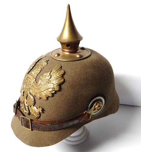 Ersatz model 1895 infantry pickelhaube - any thoughts?