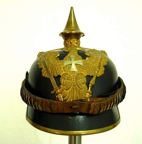 Prussian Dragoon Reserve Officer's Pickelhaube