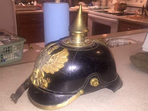 I Never Thought I Would Find a Real Provable One of These: 94th Reg't Pickelhaube