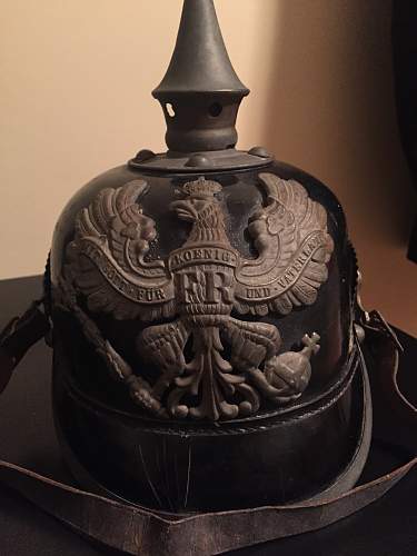 Nice looking Pickelhaube