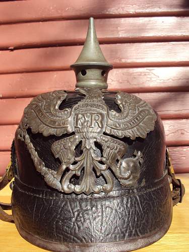 Prussian Pickelhaube d. 1915