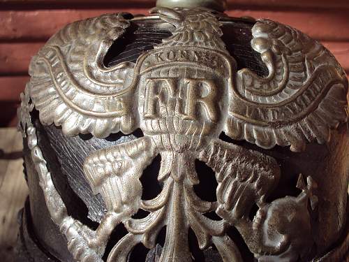 Prussian Pickelhaube d. 1915