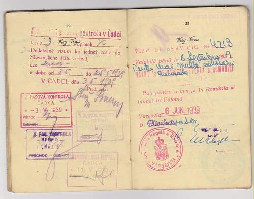 passport issued to a spy?