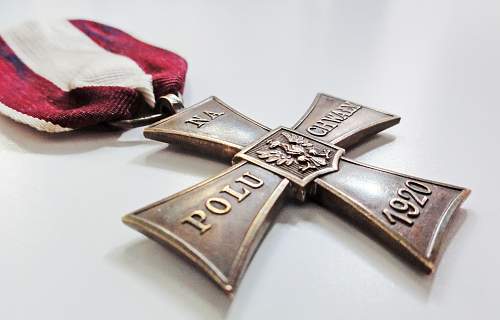 Cross of Valour (Krzy&#380; Walecznych) – Pre-WW2 Types