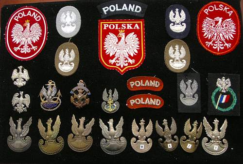 Polishboys small Eagle collection &amp; pins