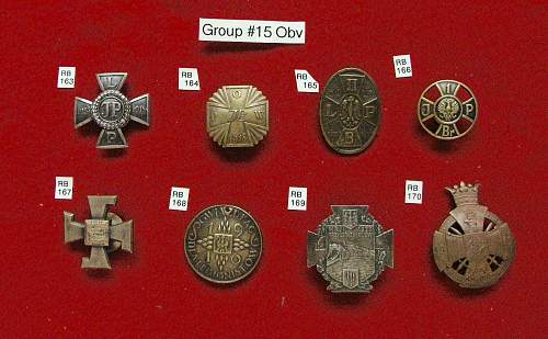 POLISHBOYS REGIMENTAL BADGES &amp; MEDALS in DETAil PART III