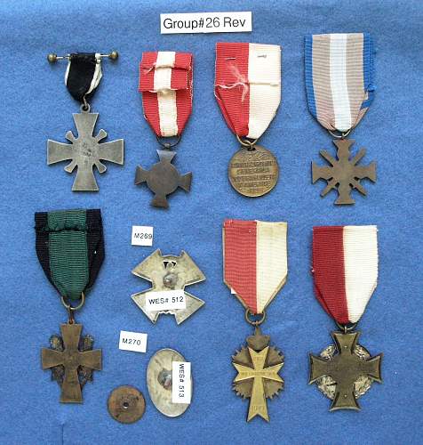 POLISHBOYS REGIMENTAL BADGES &amp; MEDALS in DETAil PART III