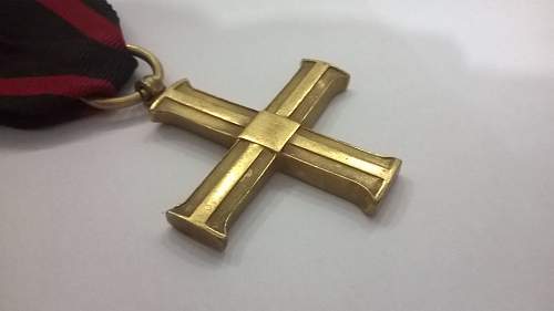 The Cross and Medal of Independence