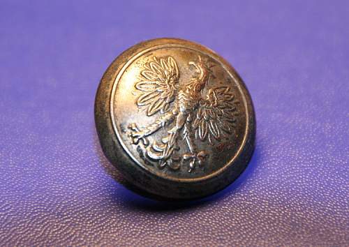 Polish uniform button