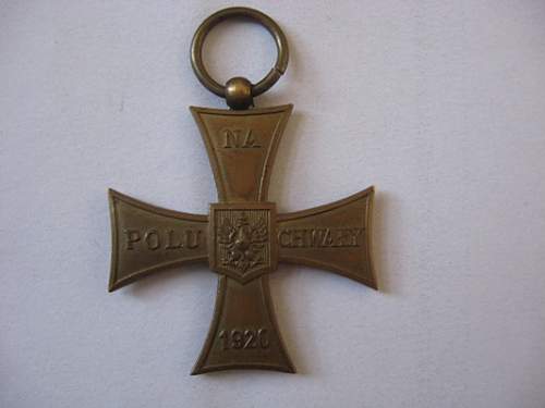 Cross of Valour (Krzy&#380; Walecznych) – Pre-WW2 Types