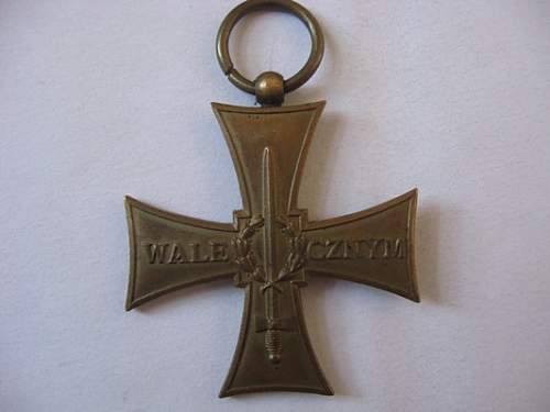 Cross of Valour (Krzy&#380; Walecznych) – Pre-WW2 Types