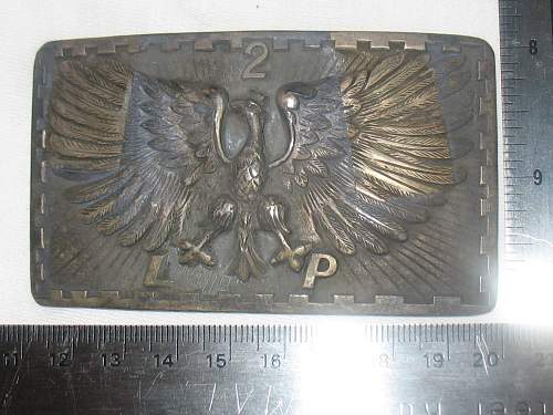 Replica 4th Polish Legion belt buckle