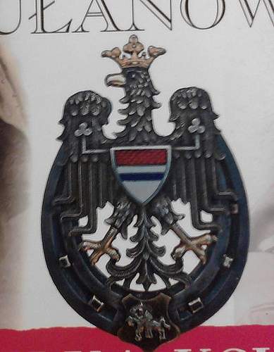 Polish Cavalry Regt breast badge