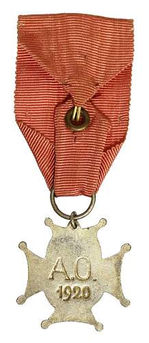 Polish-Bolshevik War Volunteer Army Crosses