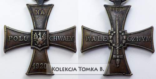 Cross of Valour (Krzy&#380; Walecznych) – Pre-WW2 Types