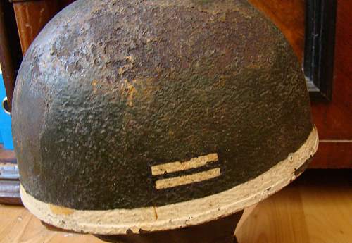 MK.1 BRITISH Dispatch riders helmet B 317 unknow unit ?