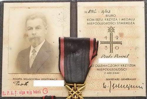 The Cross and Medal of Independence