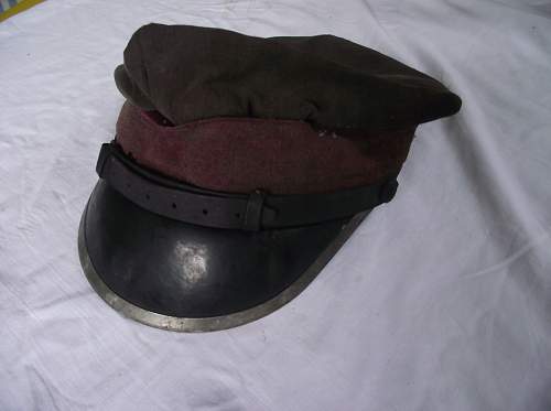 Pre-war officer's cap?