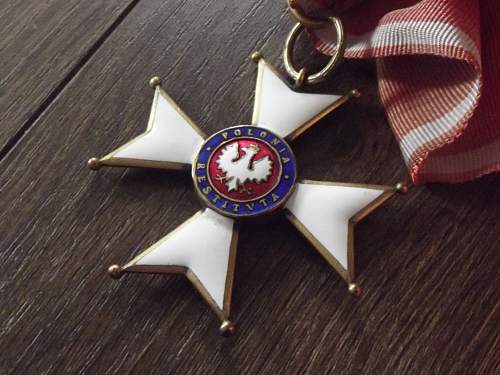 Polonia Restituta Cross with case Fake or original?