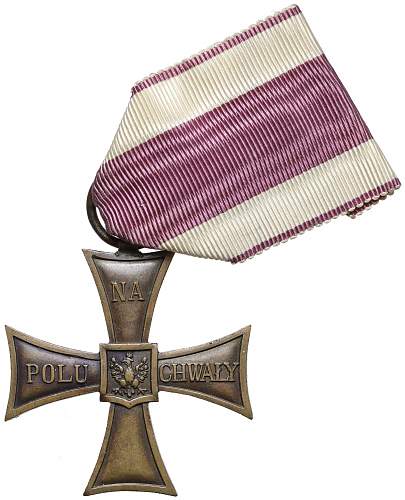 Cross of Valour (Krzy&#380; Walecznych) – Pre-WW2 Types