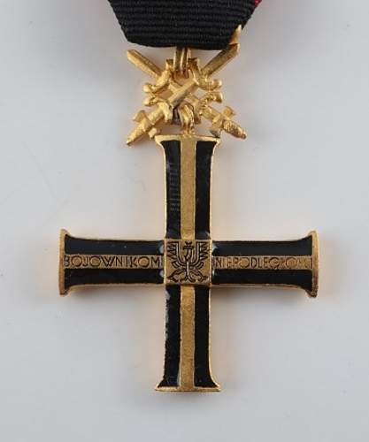 The Cross and Medal of Independence