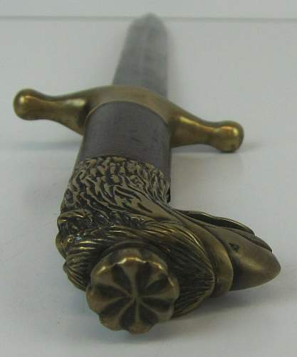 1934 G BOROWSKI WARZAWA POLISH DAGGER Pattern ID