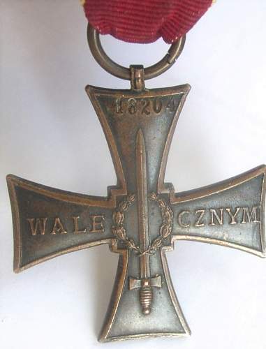 Cross of Valour (Krzy&#380; Walecznych) – Pre-WW2 Types