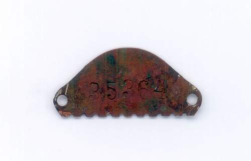 Polish dog tag - Haller's Army